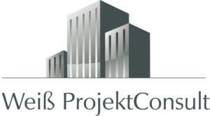 Logo Weiß ProjektConsult, Bonn